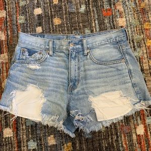 american eagle denim shorts